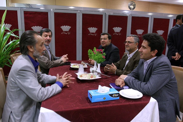 نشست گروه انتشاراتی الهدی با ناشران افغان/ نمایشگاه کتاب تهران- 1393